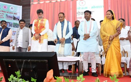 मुख्यमंत्री  विष्णु देव साय ने प्रदेश की 70 लाख माताओं-बहनों को जगदलपुर से दिया रक्षाबंधन का तोहफा