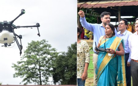 ड्रोन परियोजना से महिलाएं हो रही आत्मनिर्भर