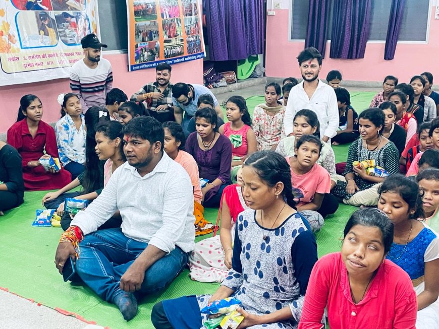 दृष्टिहीन बहनों के बीच रक्षा के बंधन में 11 साल से बंधे हैं भइया ‘मयूर’