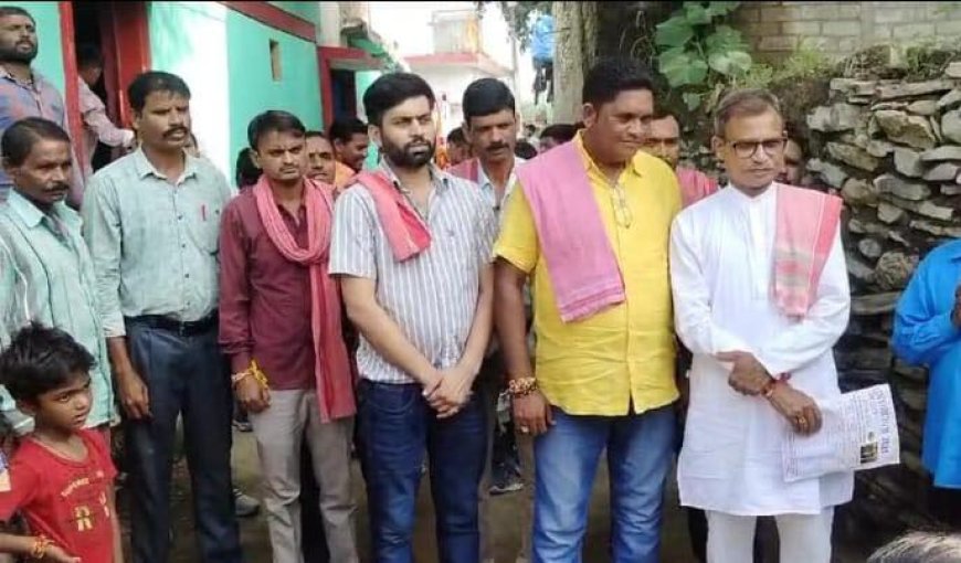 कोलिहा (मुंण्डा) मे जबर भोजली  प्रतियोगिता