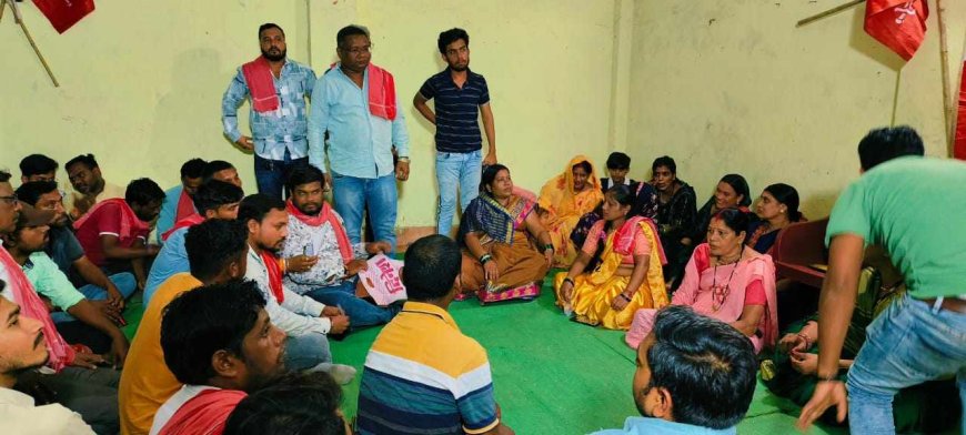 अहिवारा म हमर पोरा रैली के तइयारी बइठका, छत्तीसगढिय़ा क्रांति सेना अउ जोहार छत्तीसगढ़ पार्टी के जबर आयोजन