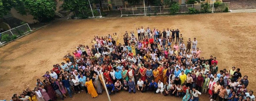 खेल दिवस पर गुरुकुल महिला महाविद्यालय में एरोबिक एवं सेल्फ डिफेंस