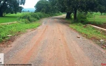 पहाड़ी कोरवा बसाहटों को सीधे मुख्य सड़कों से जोड़ने सड़क निर्माण शुरू