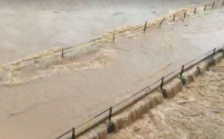 दंतेवाड़ा का शंकनी-डंकनी नदी उफान पर, छोटा पुलिया पर भरा पानी...