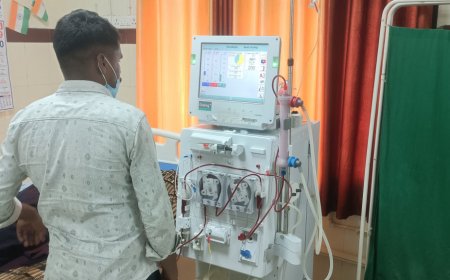 जिला हॉस्पिटल में स्थापित डायलिसिस सेंटर मरीजों के लिए वरदान