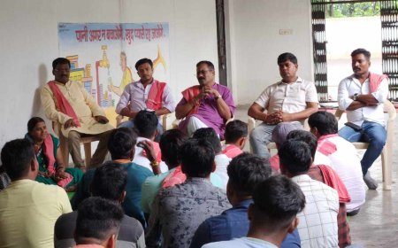 मजदूर भाई मन के ऊपर होवत शोषण के खिलाफ अउ वोकर हक बर जबर आंदोलन करे जाही, छत्तीसगढिय़ा क्रान्ति सेना अउ जोहार छत्तीसगढ़ पार्टी के  बइठका