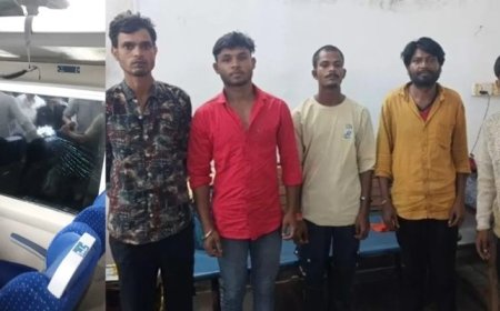 छत्तीसगढ़ में वंदे भारत पर पथराव, 5 युवक गिरफ्तार