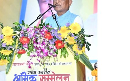 श्रमवीरों के लिए अन्नपूर्णा दाल भात केन्द्र व बच्चों के लिए उत्कृष्ट शिक्षा योजना