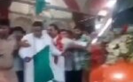 वंदे भारत ट्रेन को हरी झंडी दिखाने के दौरान ट्रैक पर गिरी महिला विधायक…मचा हड़कंप…