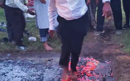 आग पर हर आदमी चल सकता है, कोई यह जादू नहीं है कोई