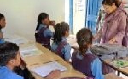 कलेक्टर बनीं शिक्षिका… बच्चों से कविता सुनी और पूछे सवाल… बच्चों को मिला वेरी गुड…