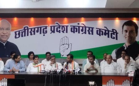 छत्तीसगढ़ में बिगड़ती कानून व्यवस्था, बढ़ते अपराध, महिलाओं के खिलाफ अत्याचार और विभिन्न समाजों पर हो रहे अन्याय के खिलाफ कांग्रेस निकालेगी न्याय यात्रा