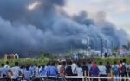 टाटा के प्लांट में लगी भीषण आग… भारी नुकसान की आशंका…