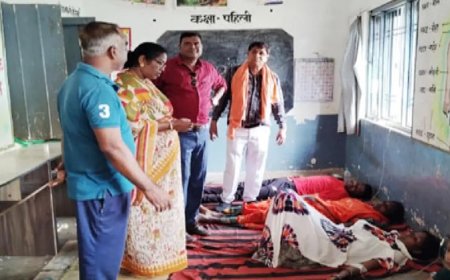 पितृ भोज के बाद 72 ग्रामीण बीमार,  22 बच्चे भी शामिल