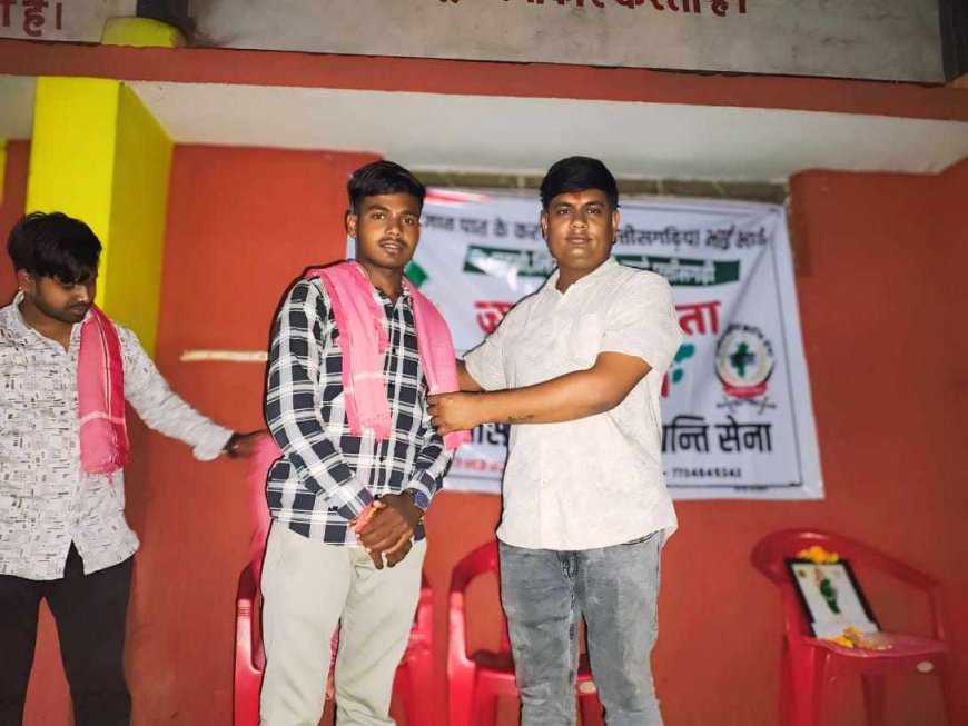 नगर निगम बिरगांव रइपुर म छत्तीसगढिय़ा युवा क्रांति सेना के जबर सदस्यता अभियान