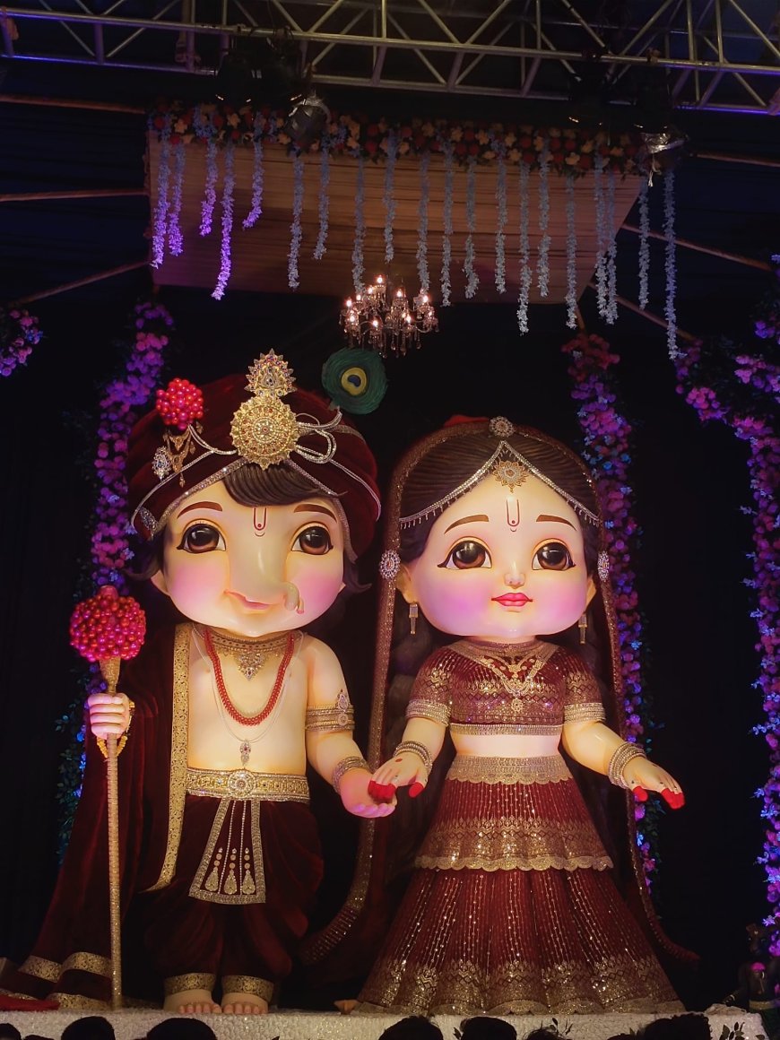 राजधानी रायपुर में गणेशोत्सव की धूम, देखे तस्वीरें...