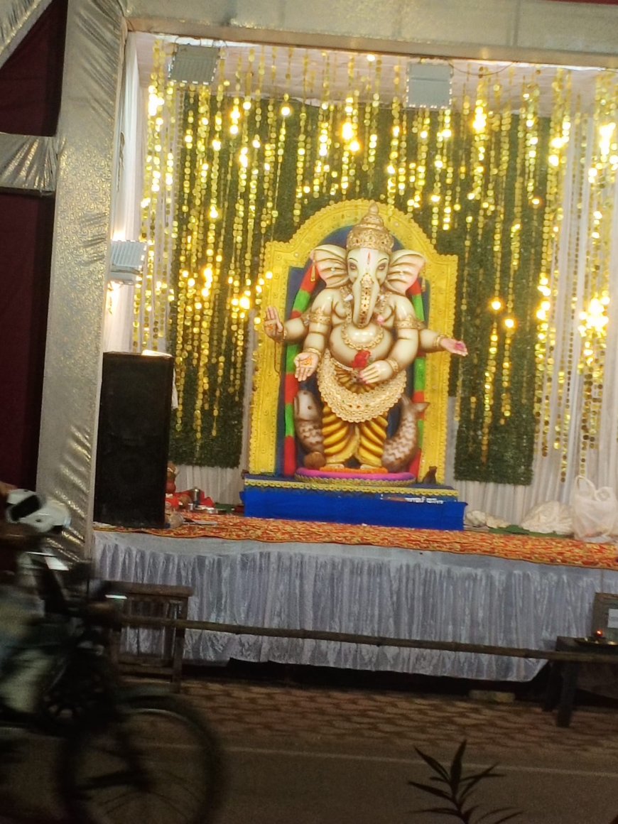 राजधानी रायपुर में गणेशोत्सव की धूम, देखे तस्वीरें...