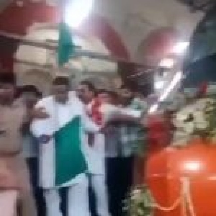 वंदे भारत ट्रेन को हरी झंडी दिखाने के दौरान ट्रैक पर गिरी महिला विधायक…मचा हड़कंप…