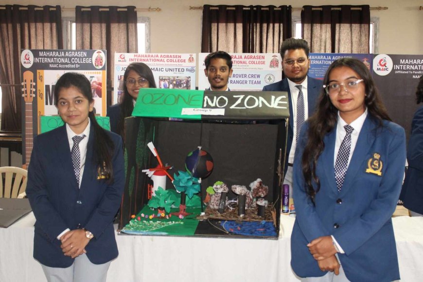 ‘‘कम्प्यूटर साइंस विभाग द्वारा विज्ञान प्रदर्शनी एवं  अतिथि व्याख्यान का आयोजन‘‘