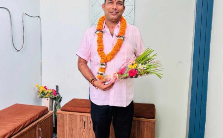 मनमोहन शर्मा बने केंद्रीय जेल दुर्ग के नए जेल संदर्शक