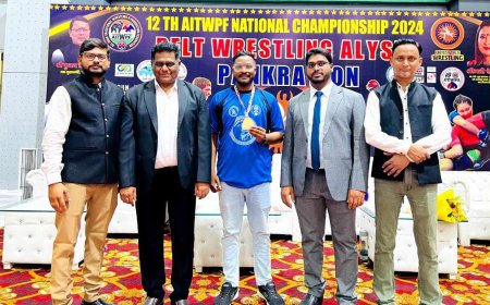 छत्तीसगढ़ ट्रेडिशनल रेस्टलिंग के राजेश कुमार एशिन चैंपियनशिप में करेंगे भारत का प्रतिनिधित्व, शुभकामनाएं