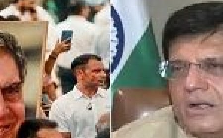 जब पीयूष गोयल के घर आए रतन टाटा… दिलचस्प किस्सा याद कर रो पड़े केंद्रीय मंत्री…