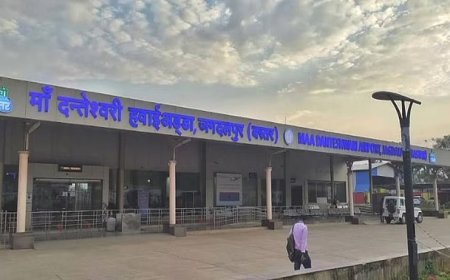 जगदलपुर-रायपुर फ्लाइट की एमर्जेन्सी लैंडिंग, सभी यात्री सुरक्षित