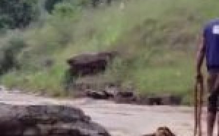 सेल्फी के चक्कर में नदी के बीच फंसी महिलाएं… ऐसे बची जान…