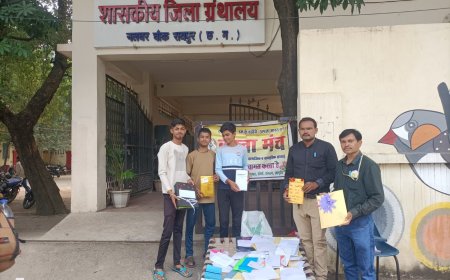 वक्ता मंच की ग्रीटिंग कार्ड स्पर्धा में सैकड़ों विद्यार्थियों ने भाग लिया