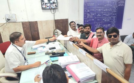 रायपुर दक्षिण विधानसभा उप चुनाव में जोहार छत्तीसगढ़ पार्टी ने ठोंकी ताल, प्रत्याशी गोपी साहू ने किया नामांकन दाखिल, वरिष्ठ नेतागण रहे मौजूद