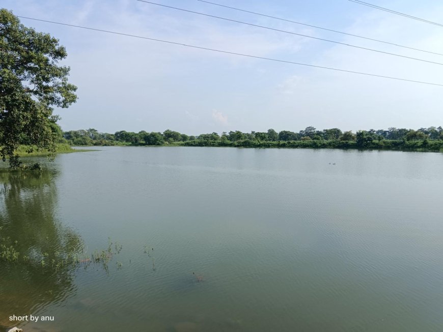 रेलवे के लिए खोदी मिट्टी और बन गया सबसे बड़ा सरोवर