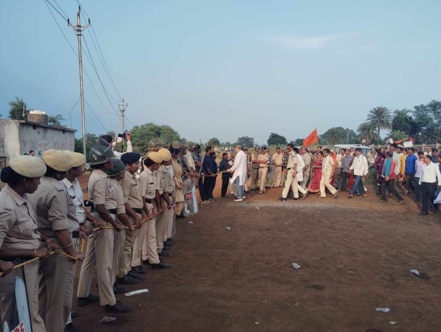 छत्तीसगढ़ संयुक्त किसान मोर्चा और छत्तीसगढ़ी मजदूर संघ का संयुक्त धरना प्रदर्शन, सत्याग्रह,रैली