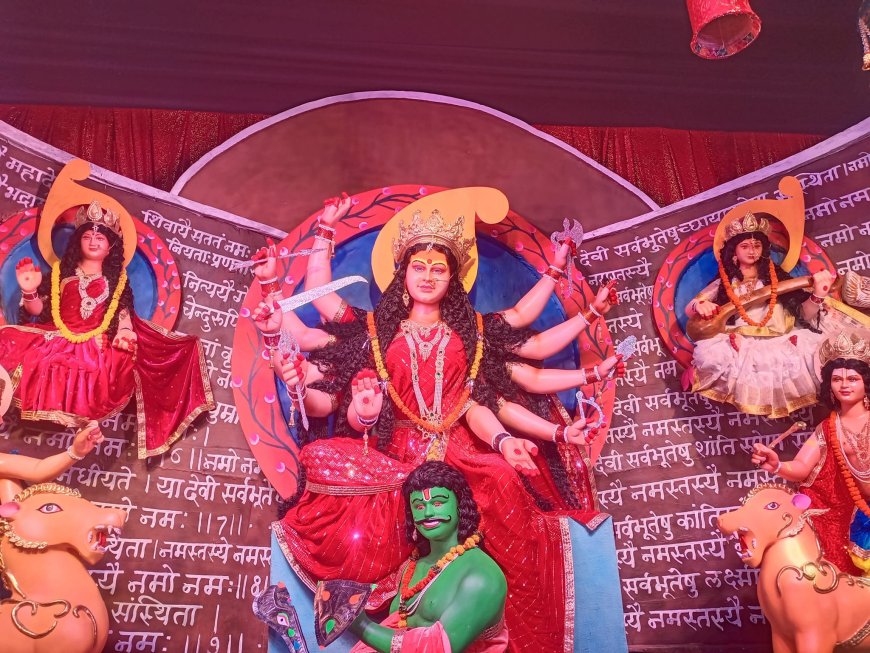 राजधानी रायपुर में दुर्गोत्सव की धूम, देखे तस्वीरें...