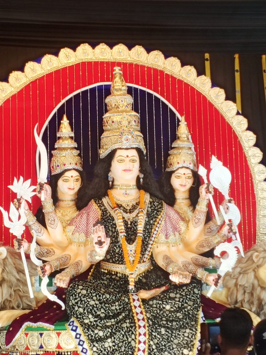 राजधानी रायपुर में दुर्गोत्सव की धूम, देखे तस्वीरें...