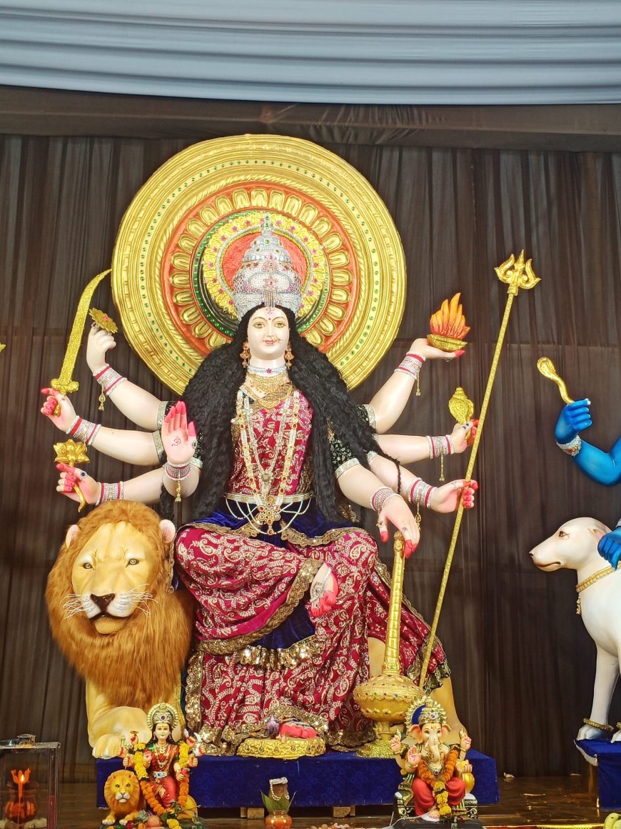राजधानी रायपुर में दुर्गोत्सव की धूम, देखे तस्वीरें...