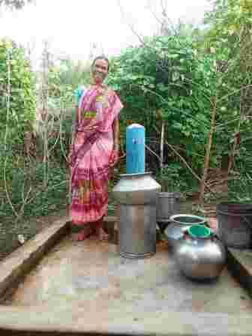 जल जीवन मिशन के तहत ग्राम बोरगांव के हर घर में पहुंच रहा शुद्ध पेयजल