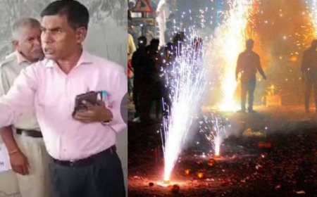 घूसखोर एसडीएम की गिरफ्तारी के बाद लोगों ने मनाई खुशी, बांटी मिठाई, फोड़े पटाखे