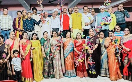 चंद्राकर समाज द्वारा दिपावली मिलन