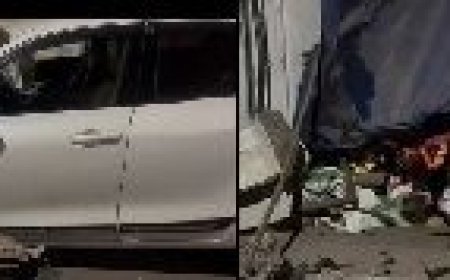 रायपुर : एक्सप्रेस-वे पर बड़ा हादसा…4 लोगों को आई गंभीर चोट....