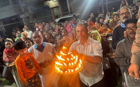 सत्तीचौरा दुर्गा मंदिर में बड़े धूमधाम से मनाई गई श्री काल भैरव जयंती , हजारों धर्मप्रेमियों की उपस्थिति में 108 पूजा थाल से की गई महाआरती