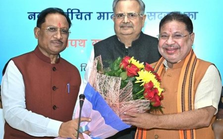 विस अध्यक्ष डॉ. सिंह ने नवनिर्वाचित विधायक सोनी को दिलाई विधानसभा सदस्यता की शपथ