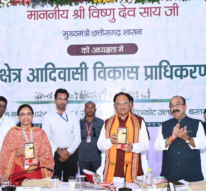 बस्तर-सरगुजा क्षेत्रों के विकास में प्राधिकरणों की महत्वपूर्ण भूमिका : सीएम साय