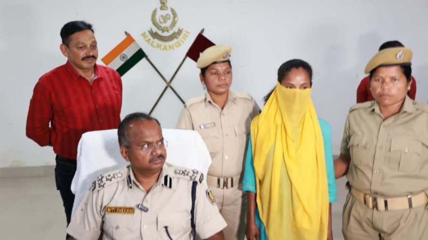 छत्तीसगढ़ की इनामी महिला नक्सली ओडिशा में गिरफ्तार, कई बड़े मुठभेड़ों में थी शामिल