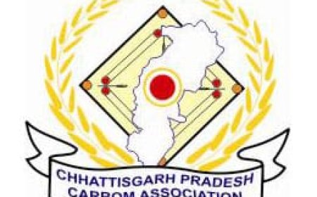 छत्तीसगढ़ प्रदेश कैरम एसोसिएशन द्वारा 23rd Senior State and inter district Carrom Championship का आयोजन 13 एवं 14 दिसंबर  को