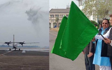 रायपुर-अंबिकापुर-बिलासपुर हवाई सेवा शुभारंभ