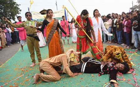 चार दिनों तक बिखरी रहेगी कला - संस्कृति के विविध रंगों की छटा