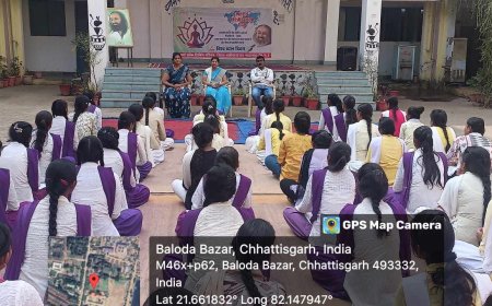 आर्ट ऑफ लिविंग के संयोजकत्व में "विश्व ध्यान दिवस" का सफ़ल आयोजन