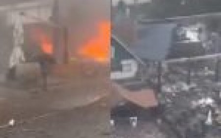 चिमनी से टकराया प्लेन... 9 लोगों की मौत... दो की हालत गंभीर...