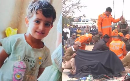 गहरे बोरवेल में फंसी चेतना, 70 घंटे बाद रैट माइनर्स से आस