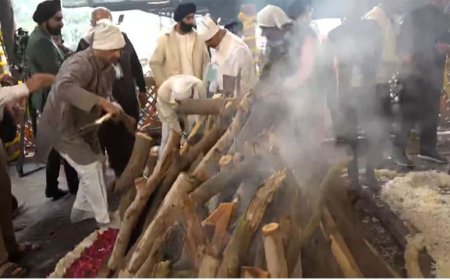 पंचतत्व में विलीन हुए डॉ. मनमोहन सिंह: निगमबोध घाट पर हुआ अंतिम संस्कार